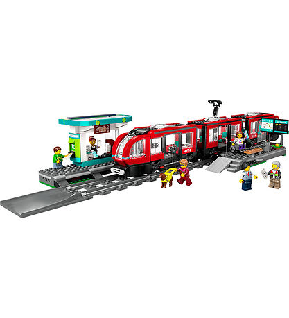LEGO® City - Straßenbahn mit Haltestelle 60423 - 811 Teile LEGO® City - Straßenbahn mit Haltestelle 60423 - 811 Teile