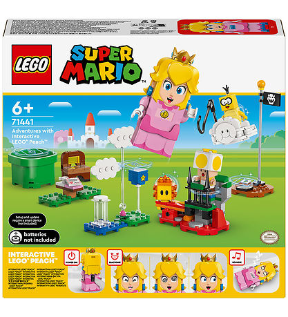 LEGO® Super Mario - På eventyr med interaktive LEGO® Peach 71441