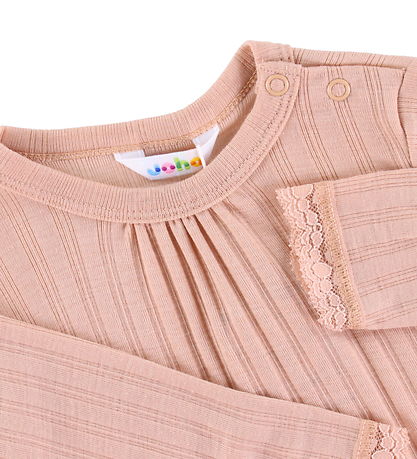 Joha Dress - Wool/Silk - Peach