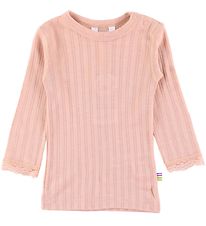 Joha Blouse - Wool/Silk - Peach Joha Blouse - Wool/Silk - Peach