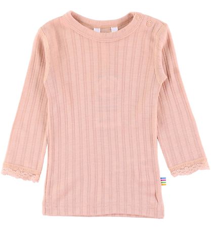 Joha Blouse - Wool/Silk - Peach
