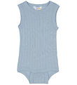 Joha Bodysuit u/æ - Wool/Silk - Dusty Blue Joha Bodysuit u/æ - Wool/Silk - Dusty Blue