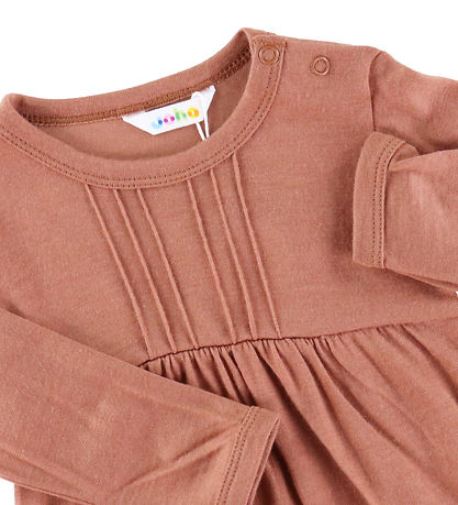 Robe Joha - Laine - Rouge/Marron