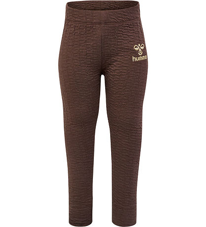 Hummel Leggings - hmlIssa - Chocolate Brown Hummel Leggings - hmlIssa - Chocolate Brown