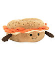 Jellycat Soft Toy - 14x7 cm - Amuseables Bagel Jellycat Soft Toy - 14x7 cm - Amuseables Bagel