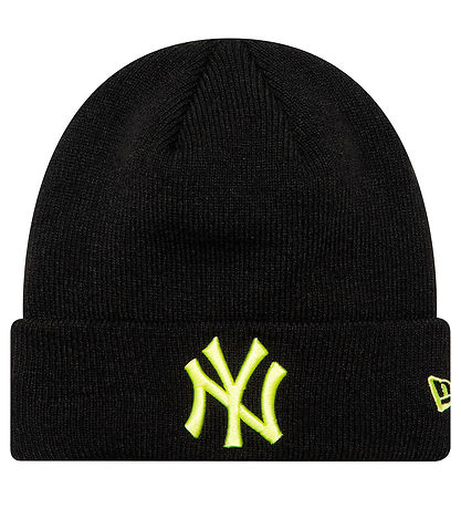 Bonnet New Era - Tricoté - New York Yankees - Noir/Vert Bonnet New Era - Tricoté - New York Yankees - Noir/Vert