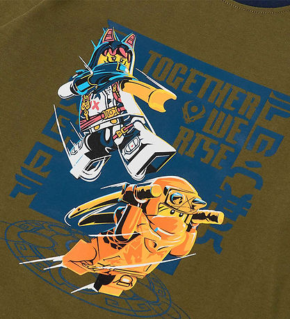 LEGO® Ninjago Pyjama Set - LwAris 610 - Dark Khaki