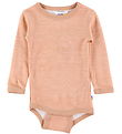 Joha Bodysuit L/æ - Wool/Bamboo - Peach Joha Bodysuit L/æ - Wool/Bamboo - Peach