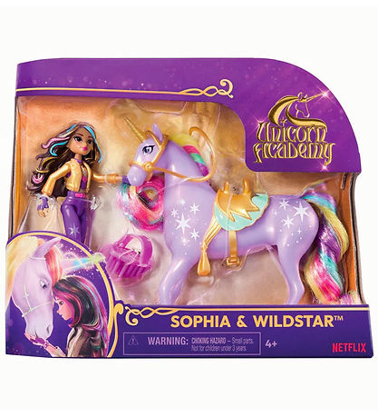 Unicorn Academy Toy figures - 13.5 cm - Sophia & Wildstar Unicorn Academy Toy figures - 13.5 cm - Sophia & Wildstar