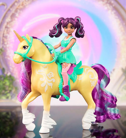 Unicorn Academy Speelgoedfiguren - 13,5 cm - Ava & Leaf