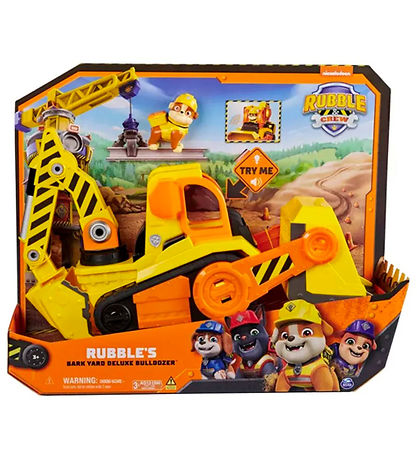 Rubble & Crew Spielzeug - 40 cm - Rubble's Bark Yard Deluxe Bull