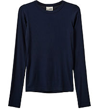 Sofie Schnoor Blouse - Rib - Petricia - Navy Blue Sofie Schnoor Blouse - Rib - Petricia - Navy Blue