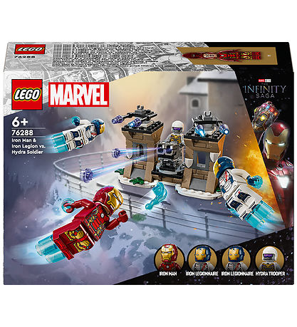 LEGO® Marvel - Iron Man & Iron Legion vs. HYDRA-Soldat 76288 -