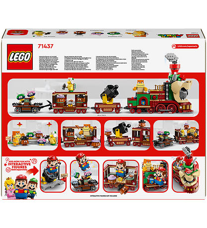 LEGO® Super Mario - The Bowser Express Train 71437 - 1392 Parts