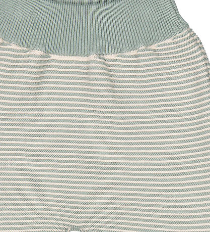 MarMar Trousers - Knitted - Pira - Dusty Jade Stripe