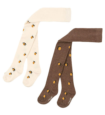 Konges Sløjd Strømpebukser - 2-pack - Lemon Konges Sløjd Strømpebukser - 2-pack - Lemon