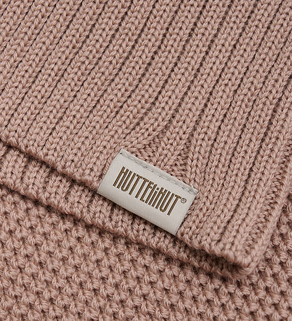 Huttelihut Balaclava - Wool/Cotton - Knitted - 2-layer - Mahogan