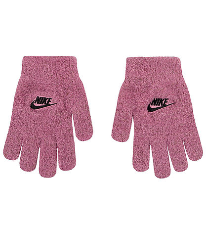 Nike Beanie/Gloves - Knitted - Magic Flamingo w. Glitter