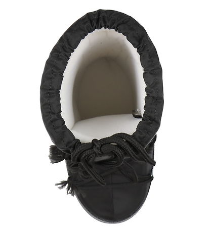 Moon Boot Kuldastígvél - Tákn Nælon - Svart Moon Boot Kuldastígvél - Tákn Nælon - Svart