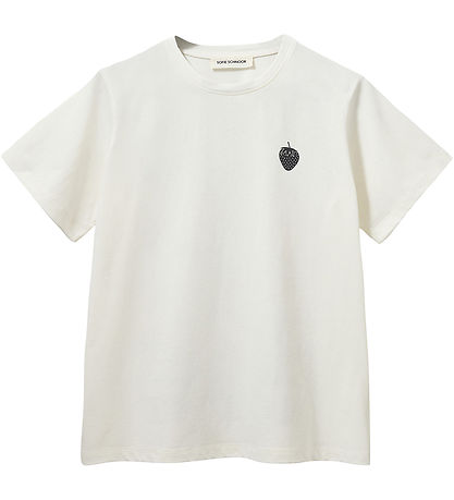 T-Shirt Sofie Schnoor - Blanc comme neige av. Imprimé T-Shirt Sofie Schnoor - Blanc comme neige av. Imprimé