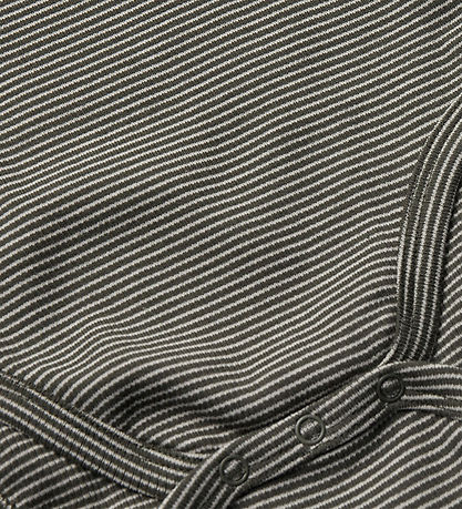 Sofie Schnoor Bodysuit L/æ - August - Forest Green w. Stripes