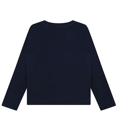 Michael Kors Blouse - Navy/Silver w. Heart