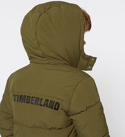 Timberland Puffer Jacket - Khaki w. Black