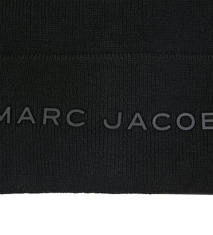 Bonnet Little Marc Jacobs - Tricoté - Noir av. Imprimé
