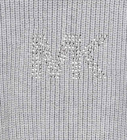 Michael Kors Blouse - Knitted - Grey Melange w. Rhinestone