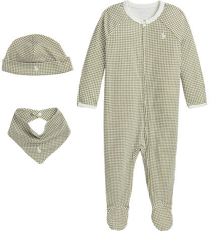 Polo Ralph Lauren Gift Box - 3 Parts - Gray/White Check