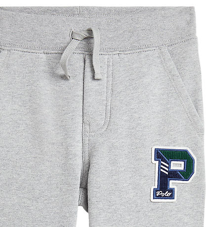 Polo Ralph Lauren Joggingbroek - Grijs Gevlekt m. Navy