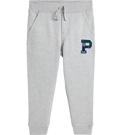 Polo Ralph Lauren Joggingbroek - Grijs Gevlekt m. Navy