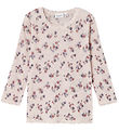 Name It Blouse - Wool - NmfWang - Noos - Lilac Ash/AOP