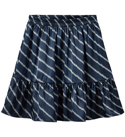Sofie Schnoor Skirt - Navy Blue w. Stripes