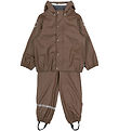 Mikk-Line Rainwear - PU - Recycled - Chocolate Chip