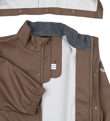 Mikk-Line Rainwear - PU - Recycled - Chocolate Chip Mikk-Line Rainwear - PU - Recycled - Chocolate Chip
