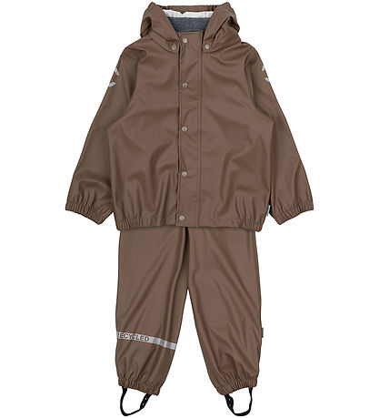 Mikk-Line Rainwear - PU - Recycled - Chocolate Chip Mikk-Line Rainwear - PU - Recycled - Chocolate Chip