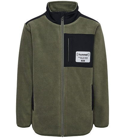 Hummel Fleece Jacket - hmlDare - Dusty Olive
