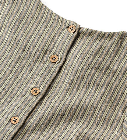 Robe Wheat - Sophie - Blue Green Stripe