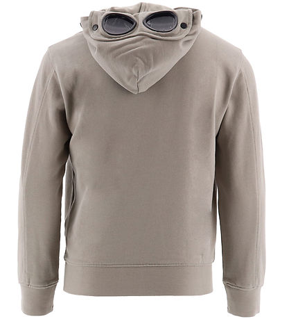 C.P. Company Hoodie - Vintage Khaki w. Sunglasses