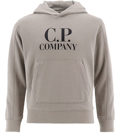 C.P. Company Hoodie - Vintage Khaki w. Sunglasses