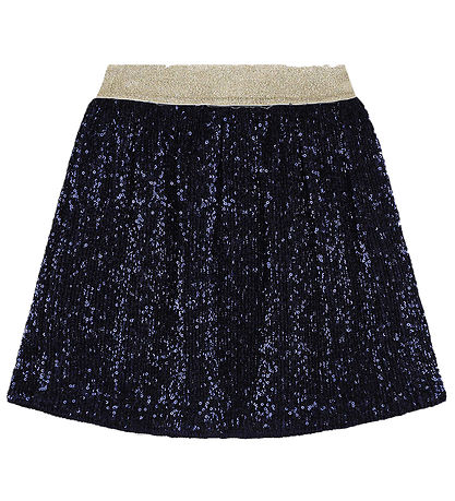 Billieblush Skjørt - Royal Blue/Palietter