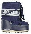 Moon Boot Winter Boots - Icon Mini Nylon - Blue Moon Boot Winter Boots - Icon Mini Nylon - Blue