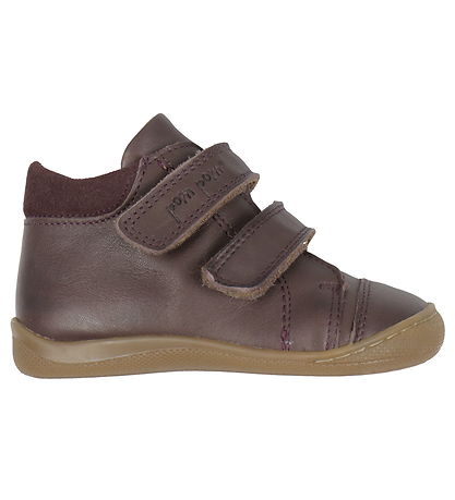 Pom Pom Prewalker - Starters Velcro - Deep Rouge