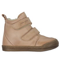 Bottes d'Hiver Pom Pom - Basket Wool Butin - Vieux Rose