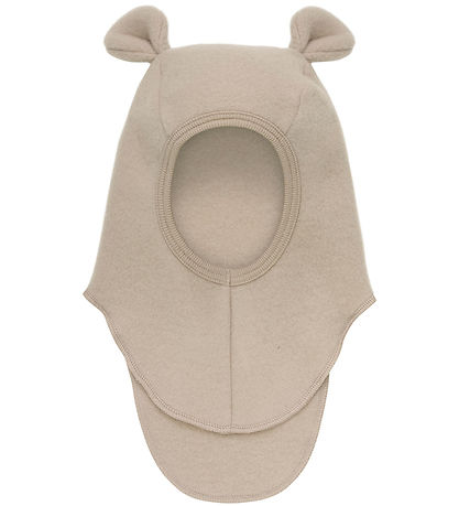 Huttelihut Balaclava - Wool fleece - Single Layer - Camel Melang Huttelihut Balaclava - Wool fleece - Single Layer - Camel Melang