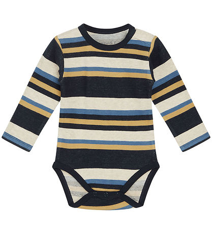 Body m/l Hust and Claire - Buster - Marine av. A Rayures Body m/l Hust and Claire - Buster - Marine av. A Rayures