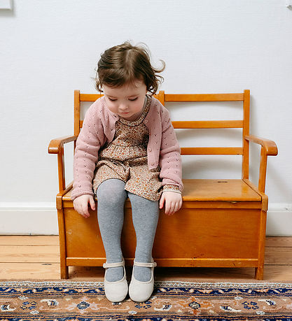 Hust and Claire Dress - Waffle Fabric - Dilay - Oat Milk w. Flow