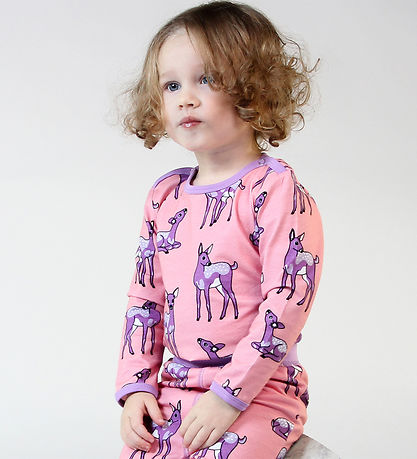 Småfolk Bodysuit l/s - Bridal Rose