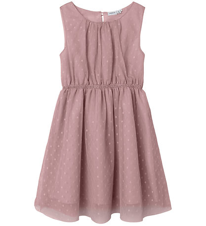 Name It Dress - NkfVabos - Noos - Deauville Mauve w. Dots